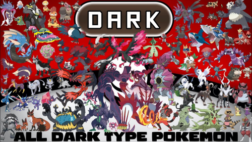 Pokémons Do Tipo Dark