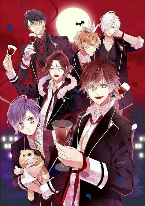 Anime DVD Incomplete Anime DIABOLIK LOVERS DVDBOX Complete OrderMade  Version Condition  Missing 3way BOX  Video software  Surugayacom