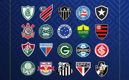 Times por Escudo - Brasileirão Serie A 2023