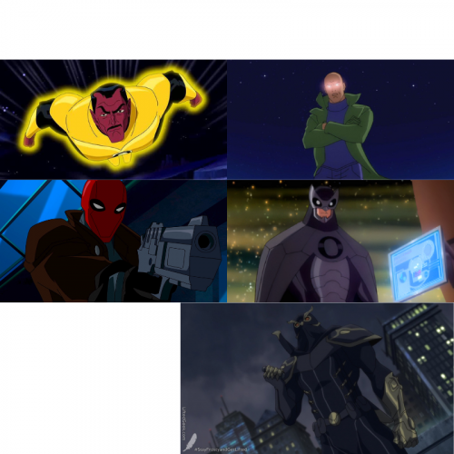 Create a Every DC Animated Movie Villain Tier List - TierMaker