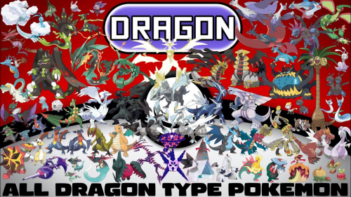 Dragon type Pokemons Tier List