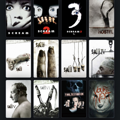 Create a Every Horror Movie I've Ever Watched (6/17/23) Tier List ...