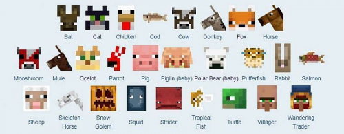 Panimal on X: MINECRAFT MOB TIER LIST