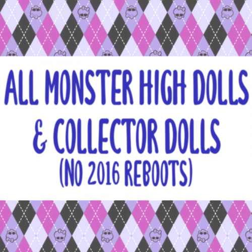 Create a Every Monster high doll Tier List TierMaker