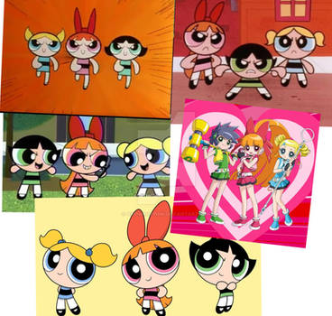 Create a every verison of the powerpuff girls! Tier List - TierMaker