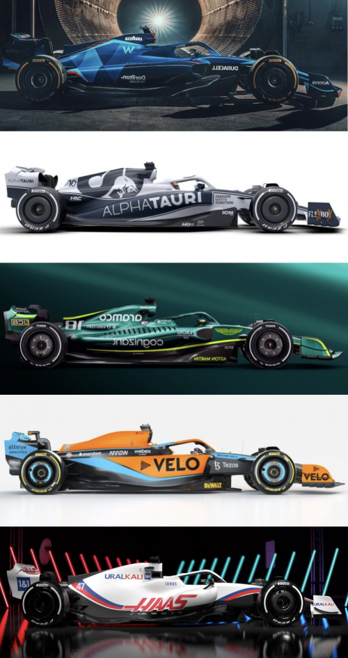 create-a-f1-2022-car-liveries-tier-list-tiermaker