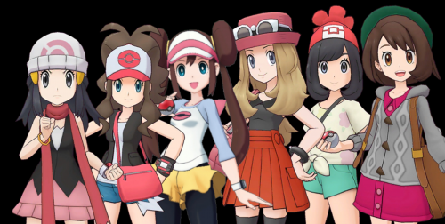 Fem. Protagonists From Pokémon games Tier List (Community Rankings