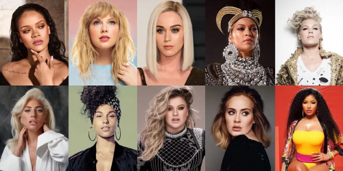 Create a female singers and artists 2023 Tier List - TierMaker