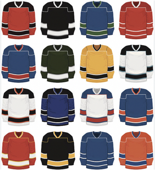 Create a Fictional Hockey Jerseys Tier List TierMaker