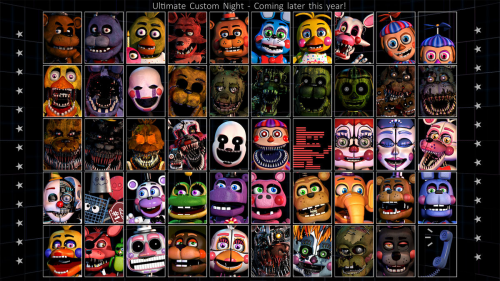 FNAF Ultimate Custom Night Tier List (Based on Animatronic AI  Difficulty!!!) 