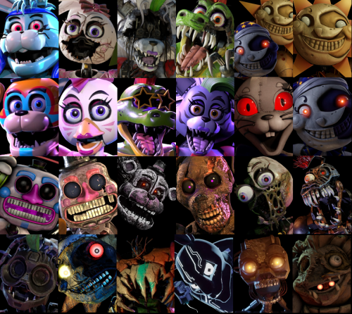 Five Nights At Freddys Characters Tier List - SquishyMain 