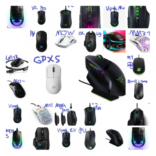 Create a Flashbits Gaming mice final Tier List TierMaker