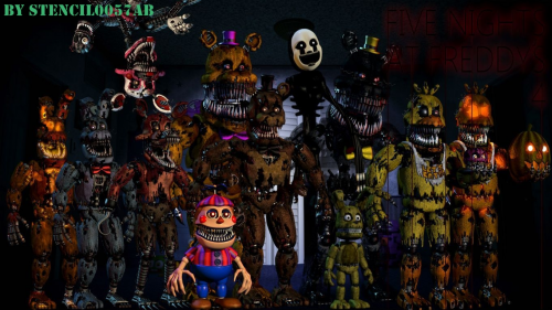 Pick Pictures Get An Animatronic! (FNAF 4)