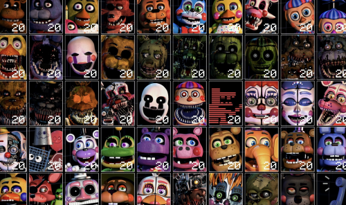 Create a FNaF Character 2020 Tier List - TierMaker