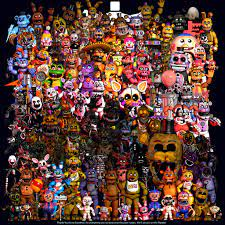 Create a Fnaf Enan Tier List - TierMaker