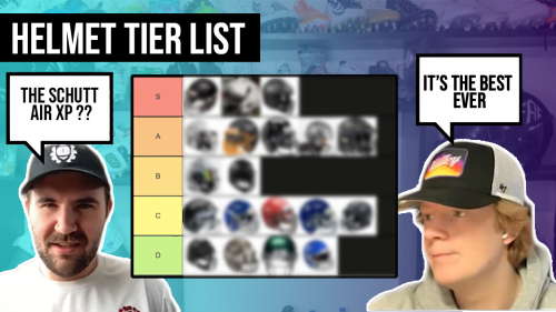 NFL Helmet Tier List 