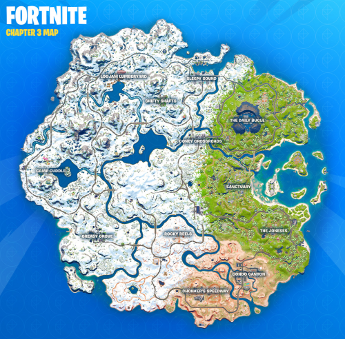 Fortnite Chapter 3 Season 1 Locations Tier List (Community Rankings