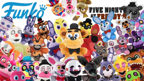 funko fnaf plushies wave 9