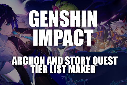 Genshin Impact 1.3 Tier List