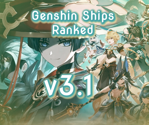 Create A Genshin Ships Ranked V Tier List Tiermaker