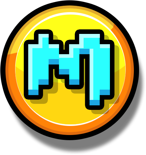 Монеты в гд 2.2. Модератор Geometry Dash. Значок модератора геометри Даш. Модератор ГД. Значок модератора ГД.