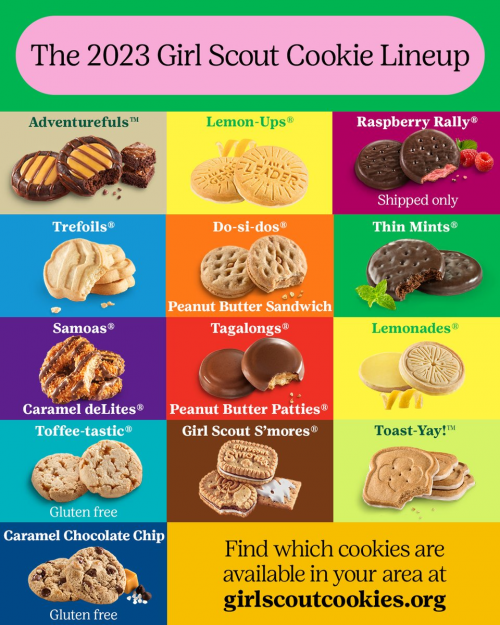 Create a Girl Scout Cookies of 2023 Tier List TierMaker