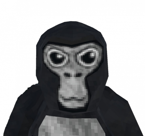 Gorilla tag monkey badge