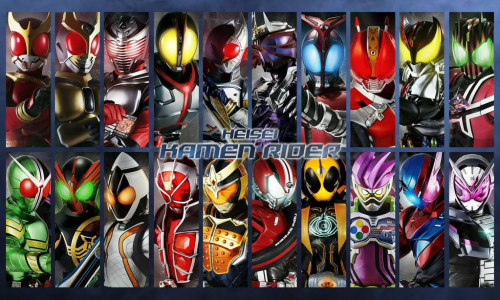 Heisei Kamen Rider Series (with amazons and zero-one Tier List ...