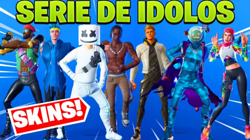 ALL ICON SERIES SKINS IN FORTNITE! 
