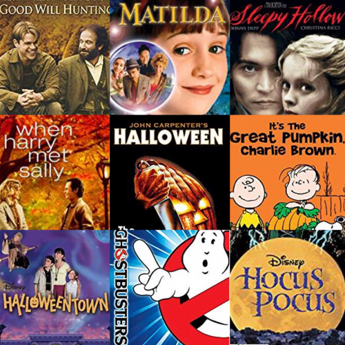 Create a iconic halloween/fall movies Tier List  TierMaker