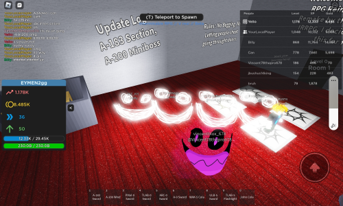 Create a E section entities interminable rooms Tier List - TierMaker