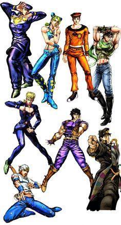 Create a JOJO, POSE Tier List - TierMaker