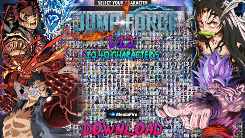 JUMP FORCE MUGEN V12 – 1300+ Characters (Gold Edition)