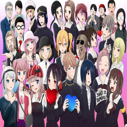 Download Kaguya Sama Love Is War Anime Girl Characters Wallpaper   Wallpaperscom