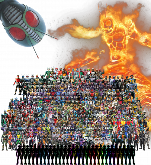Create a Kamen Rider Final and Extra Form+Villain Tier List TierMaker