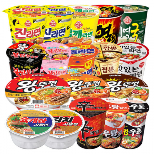 Create a Korean Cup Noodles Tier Tier List - TierMaker