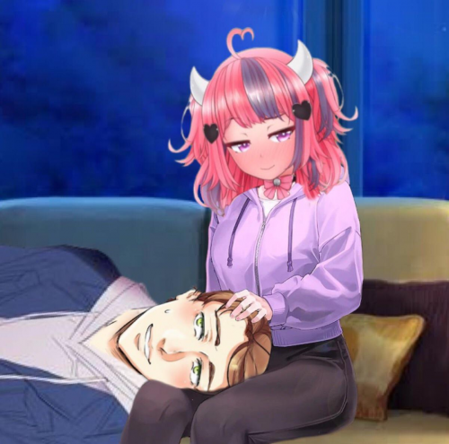 Anime lap clearance pillow