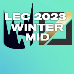 Create a LEC 2023 WINTER MID Tier List - TierMaker