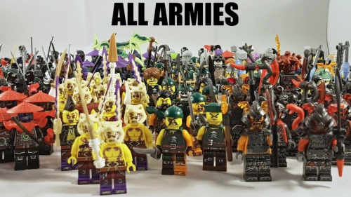 Lego ninjago hot sale serpentine army