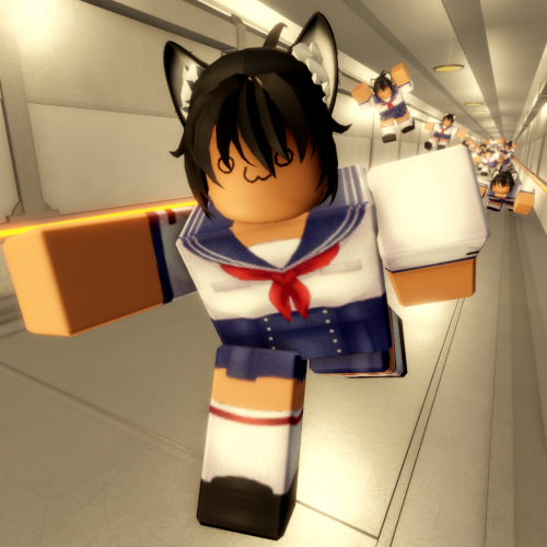 i made yandere simulator characters in roblox