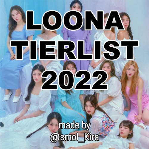 Kpop Tier List Templates - TierMaker