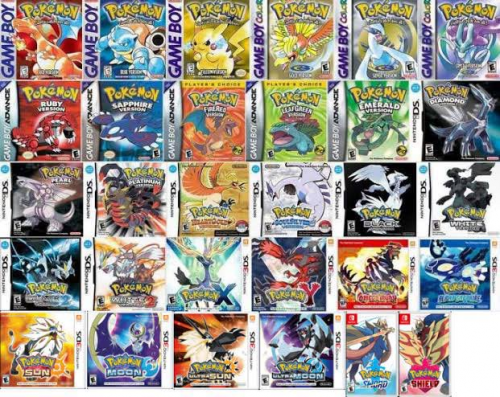 Every Mainline Pokemon Game in Order of Release Date