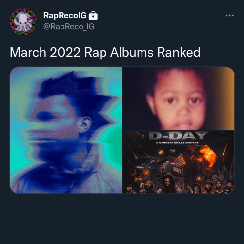 March 2022 Rap Albums Tier List Community Rankings TierMaker march-2022-rap-albums-tier-list-community-rankings-tiermaker
