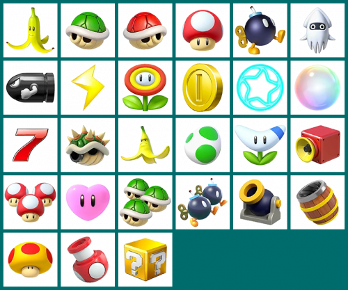 Create A Mario Kart Items Tier List TierMaker