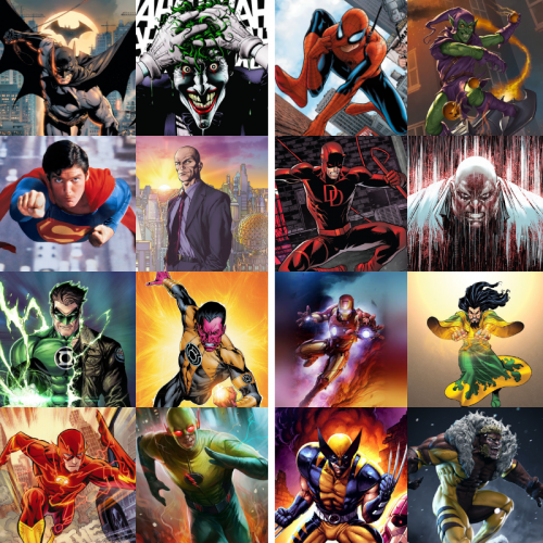 Create A Marvel And DC Hero Villain Rivalries Tier List - TierMaker