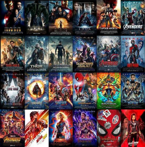 Create a Marvel movies Tier List - TierMaker