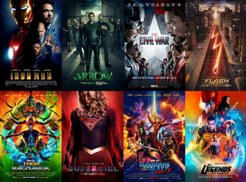 Create A Mcu & Arrowverse Projects Ranked Tier List - Tiermaker