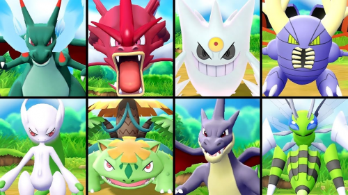 Making a new Shiny version for my favorite Pokémon Day 1: Mega