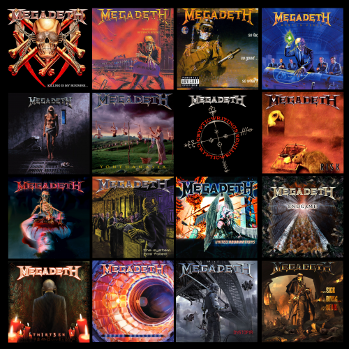 Create a Megadeth Discography Ranked Tier List - TierMaker