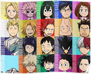 Create a MHA: Yearbook Superlatives Tier List - TierMaker